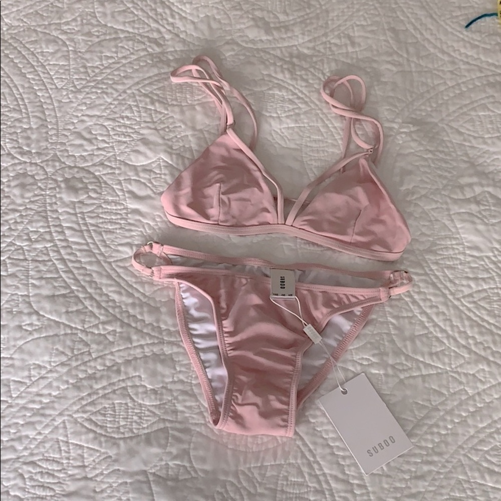 SUBOO pink bikini